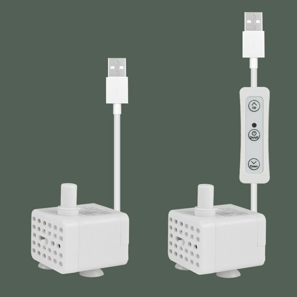 Mini Mini Submersible Pump Low Pressure Mini Fountain Pump Aquarium USB Submersible Pump Landscape