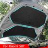 For Xiaomi SU7 2025 2026 Car Heat Sound Insulation Cotton Front Hood Engine Firewall Mat Pad Cover Noise Deadene Accessories