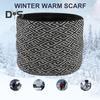 Winter Neck Warmer Women Men Thickened Fleece Lining Scarf Thick Windproof Ski Neck Gaiter Skiing Snowboarding Scarf