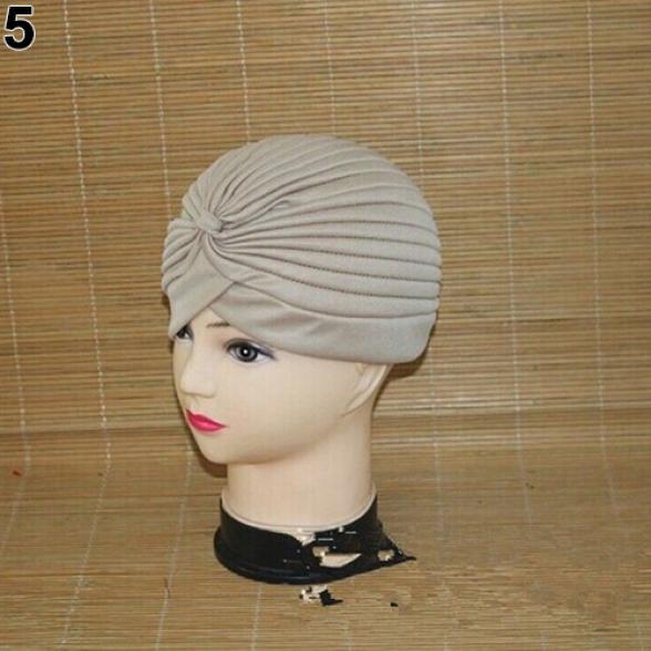 Женская повязка на голову из хлопка, индийский тюрбан, эластичная повязка на голову, повседневная повязка для йоги, рака