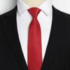 Галстук мужской деловой формальный простой галстук завязанный вручную черный галстук 8 см профессиональный галстук для группы красный свадебный галстук