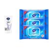 Intensive Care Hand Cream 50ml and Vinda Antibacterial Wet Wipes Bundle