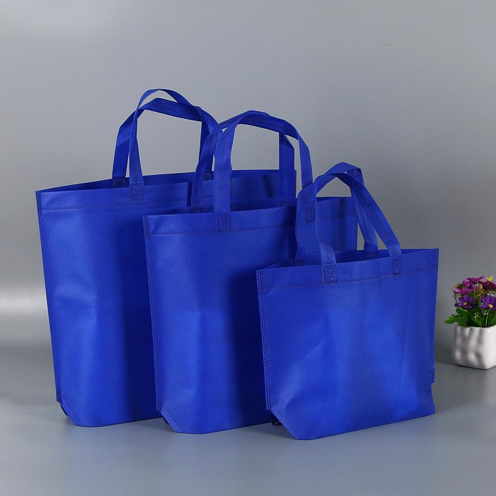 Eco-Friendly Non-Woven Tote Bags: Bottom-Only, Heat-Pressed, Custom-Printed Logos Available