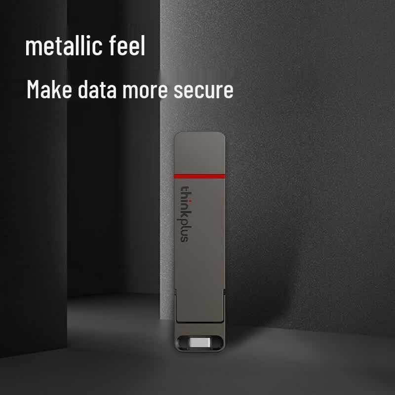 Lenovo SSD-накопитель ThinkPlus TU200Pro 512 ГБ с двойным интерфейсом USB