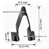 Volkswagen Sill Trim Buckle Set: Trunk Iron Clip 4B0867276A, 3B9867289