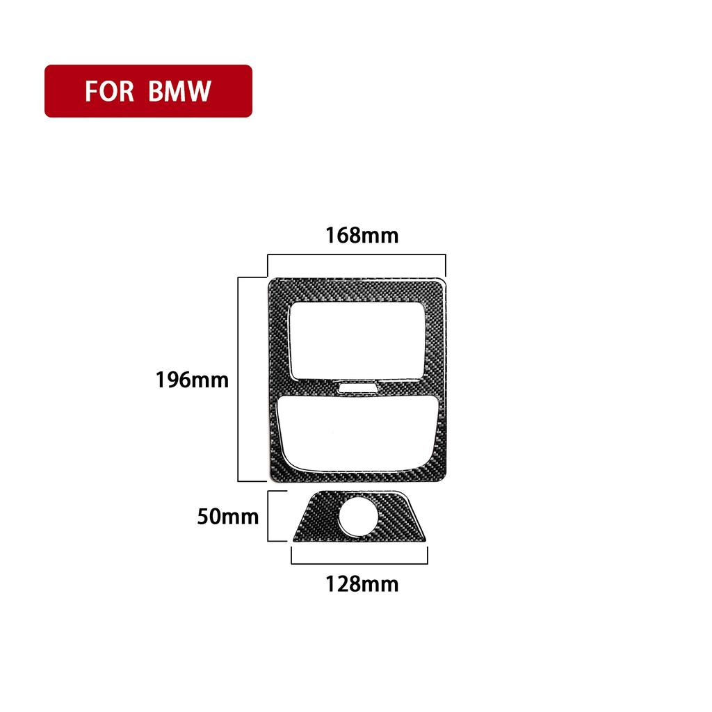 Car Rear Air Conditioning Vent Decor Cover Trim Sticker for BMW G01 G02 G08 2018- X3 X4 Series Accessories
