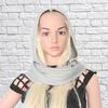 Шарф-капюшон Толстый Теплый Шерстяной Женский Шарф-капюшон для Зимы