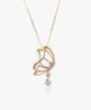 Helene Jewelry 14K Comeli Combi Butterfly Chain Gold Necklace