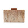 Crossbody Chain Bag Square Acrylic Evening Clutch Small Shoulder Multi-color Patchwork Unusual Party Woman Luxury Designer Bags