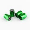 4pcs Car Tire Decoration Wheel Valve Stem Caps Badge Cover For Honda Civic Accord Vezel Fit Mugen CR-V City Typer Auto valve cap akw256