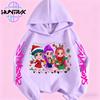 Christmas Style KPop Devil Hunter Children Cartoon Anime Printed Hoodie Hip Hop Daily Casual Comfortable Autumn Hoodie