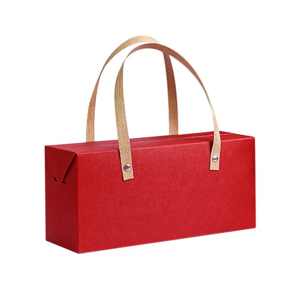 Party Bags Kraft Paper Shopping Bags Paper Paper Bags NEW Kraft Paper Candy Box  Wedding