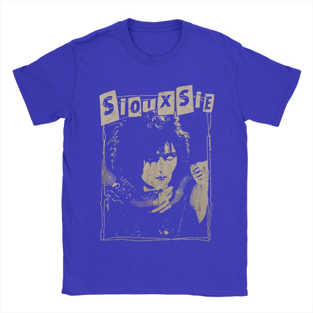 T-Shirts Siouxsie Sioux Susan Janet Ballion Fun Pure Cotton Tee Shirt Siouxsie and the Banshees T Shirt Clothing Plus Size