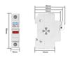 Солнечные DC Предохранители 1000V PV Фотовольтаические 6A 10A 15A 20A 25A 30A  DC Основание Держателя Предохранителя для Солнечной Системы Защита от Короткого Замыкания gpV