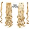 MERISIHAIR Длинный прямой хвост на клипсах Искусственный хвост Парик для хвоста с заколками Синтетический хвост Наращивание волос