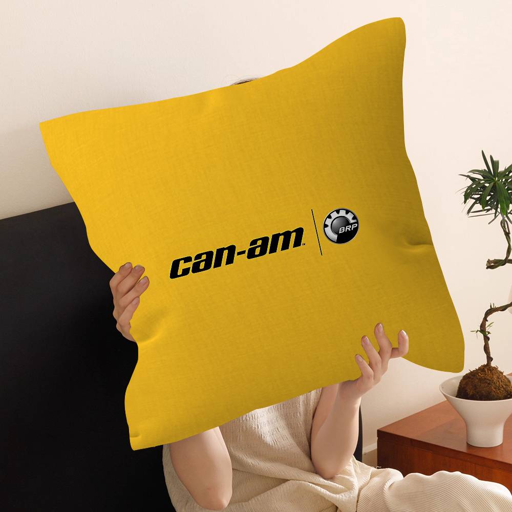 Can-Am Spyder Logo Pillow Cushion Cover Pillowcase Living Room Sofa Home Decor