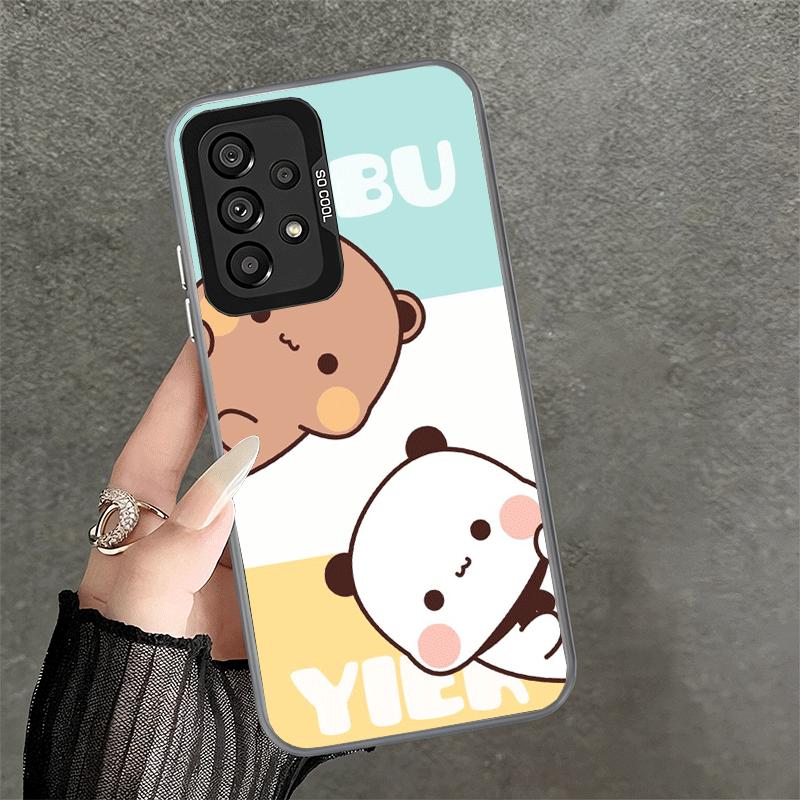 Bubu Dudu Мультяшный Милый Мягкий Чехол для Телефона для Samsung A17 A16 A15 A14 A13 A57 A56 A55 A54 A53 A37 A36 A35 A34 A33 A26 A25 A24 A23 A