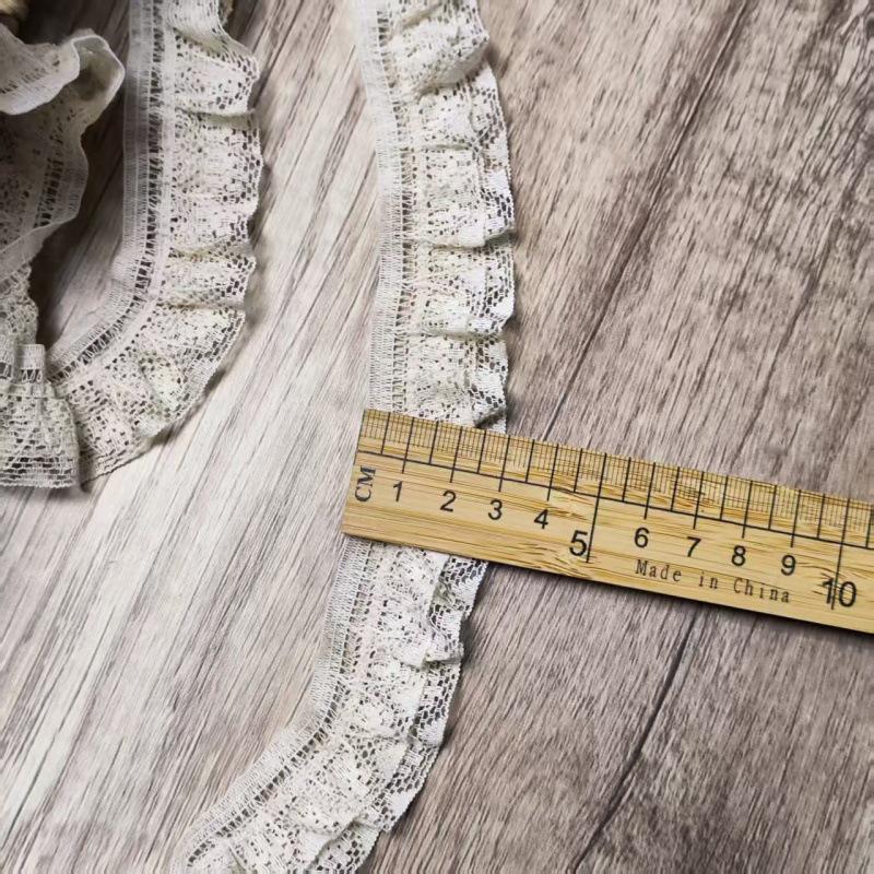Ретро Кружевная Эластичная Хлопковая Пряжа для Одежды Кукол Вышивки