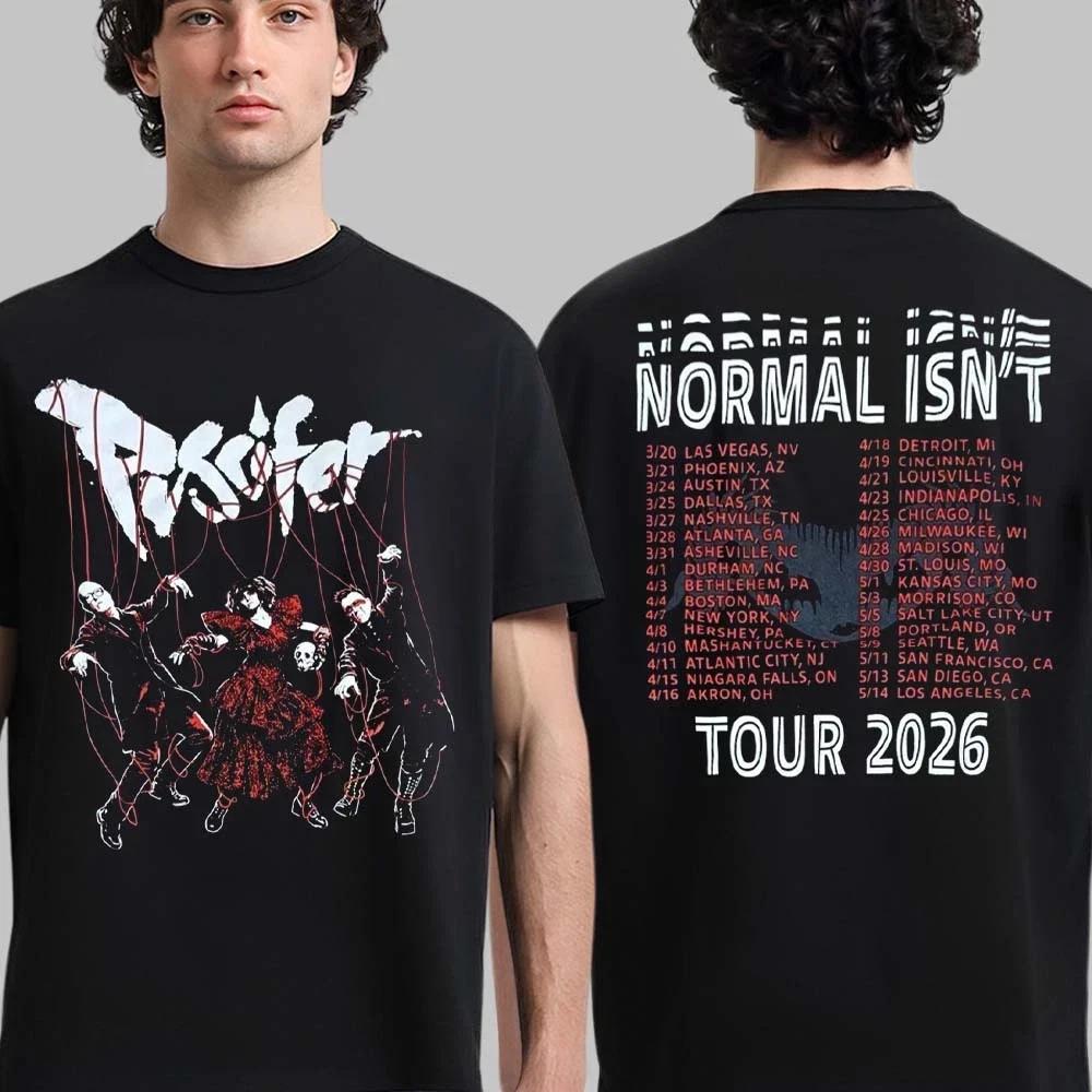 Puscifer Normal Isn’t Tour 2026 North America souvenir T-shirt
