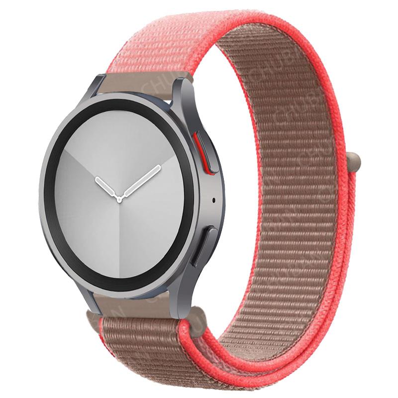 Nylon loop Band For Samsung Galaxy Watch 6/5/pro/4/Classic/active 2 40-44mm belt 20mm/22mm bracelet Huawei GT 4-2-2e-3 pro strap