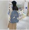 Large Capacity Nylon Backpack for Women and Men - Japanese/Korean High School & College Style, Travel & Laptop-Friendly