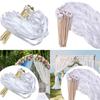 20Pcs Ribbon Wands Wedding Streamers Stick Fairy Wand Photo Props Decorations