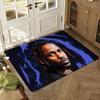 Коврик для пола с изображением рэпера K-Kendrick Lamar, мягкий, утолщенный, впитывающий, нескользящий, для спальни, гостиной, прихожей, домашний декор, фланелевые коврики