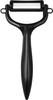 Kyocera Ceramic Peeler Easy to Lightweight and No Metallic Smell Disinfectant and Bleached Made in - Rustproof, Clean, Black, T-shaped, Sharp,
