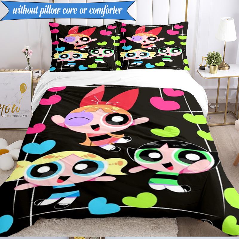 Power police Adventure 3pcs K-pop music group Bedding set,Ideal for Bedroom, Dormitory,Including Duvet Cover And 2pcs Pillowcases,Fan gifts