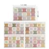 120PCS Laminated Laminated Bible Tabs Colorful Scripture Organization Tabs  Book Index
