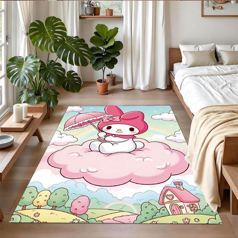 Crystal Velvet Rug Soft Non Slip Indoor Floor Mat Home DecorMy Melody