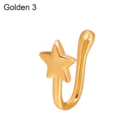 Каффы для носа Очаровательные Трендовые Без пирсинга Легкие в носке Женские Кольца-пирсинги для носа Хуп для вечеринки