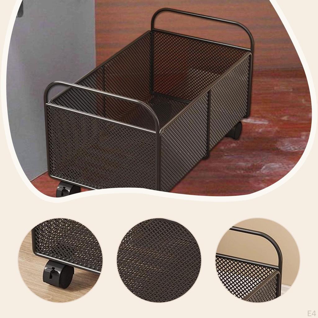 Файловая тележка на колесах для организации книг и игрушек