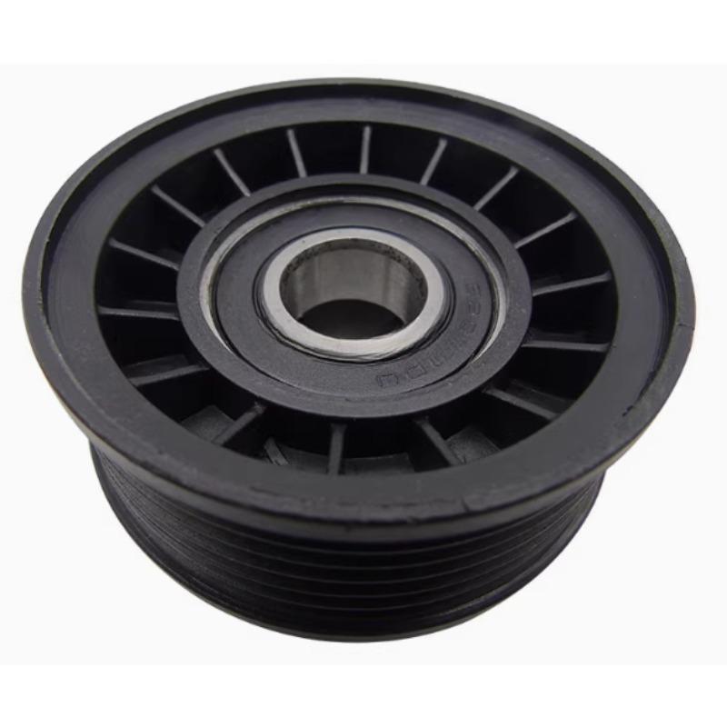 China Black Belt Guide Pulley Tensioner Transition Idler Pulleys Single Wheel for Ford Focus Mondeo Wagon S-MAX