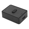 Портативный USB 3.0 переключатель 2 в 1 Выход / 1 в 2 Выхода Plug and Play Высокоскоростной USB KVM-переключатель USB-переключатель для общего доступа к клавиатуре