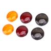 Black Red Yellow Motorcycle Indicator Lens Light Caps Cover For Harley Dyna Softail Electra Glide Road King Sportster 883 1200