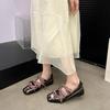 Fashion Square Toe Summer Shoes Ladies Ballerinas Woman 2024 Bow-Knot Female Footwear Mixed Colors Ballet New Butterfly Dress Butterfly