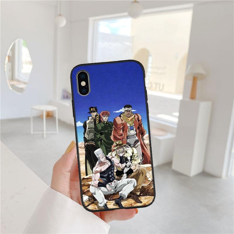 LO56 Чехол из мягкого силикона JoJo's Bizarre Adventure для Xiaomi Poco C40 C50 C51 C55 C65 C71 C75 F3 F5 F6 F7 M2 M3 Pro Ultra