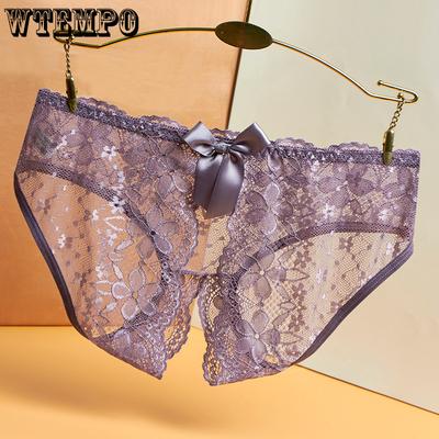 Кружевное сексуальное нижнее белье Женское бесшовное с низкой посадкой Плюс стринги