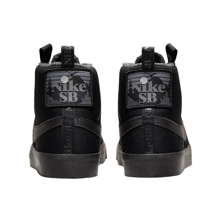 Nike Кроссовки Blazer Mid Premium SB 'Acclimate Pack - Triple Black' Мужские DC8903-002