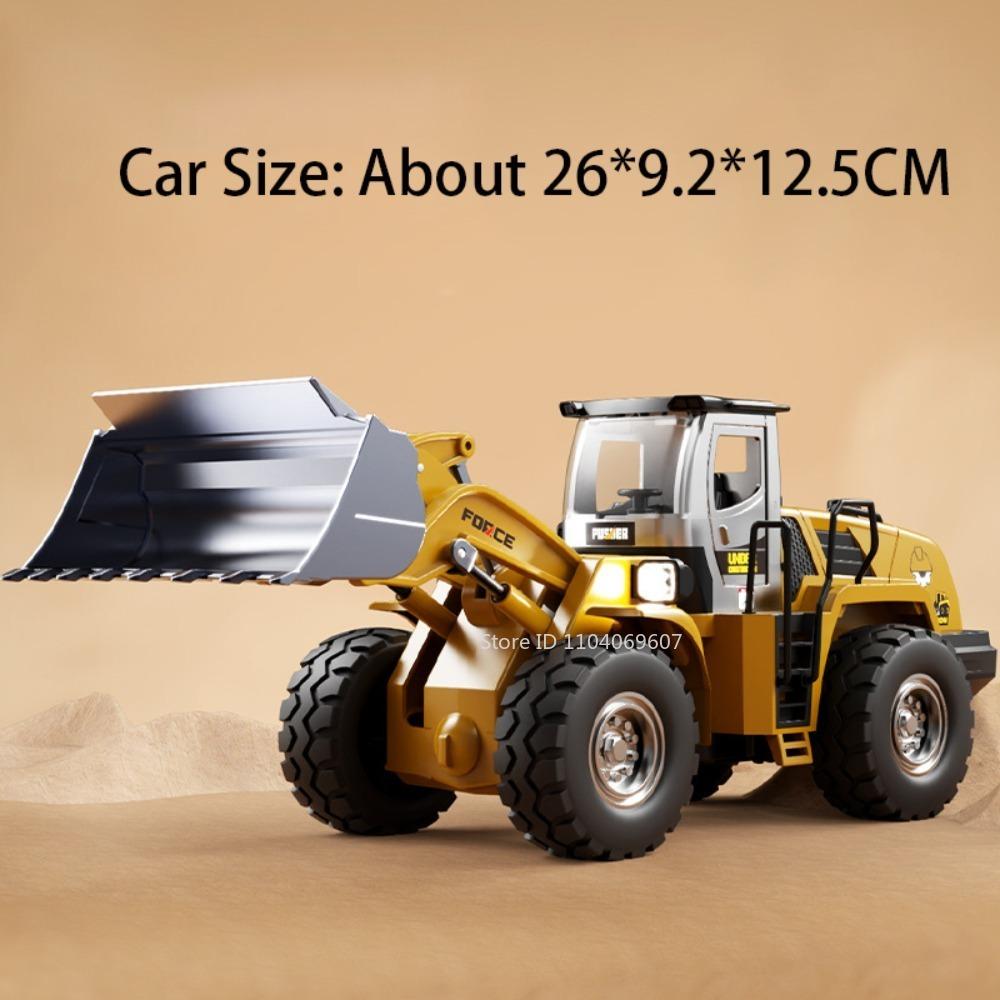 1:32 Toy Model Construction Loader Fire Engine Truck Metal Diecast Spray Engineering Vehicle Sound Light Boy Educational Toys