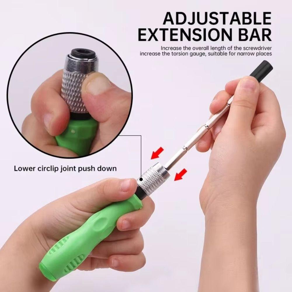 Разборная отвертка 32-в-1 Набор отверток Универсальный набор ручного инструмента