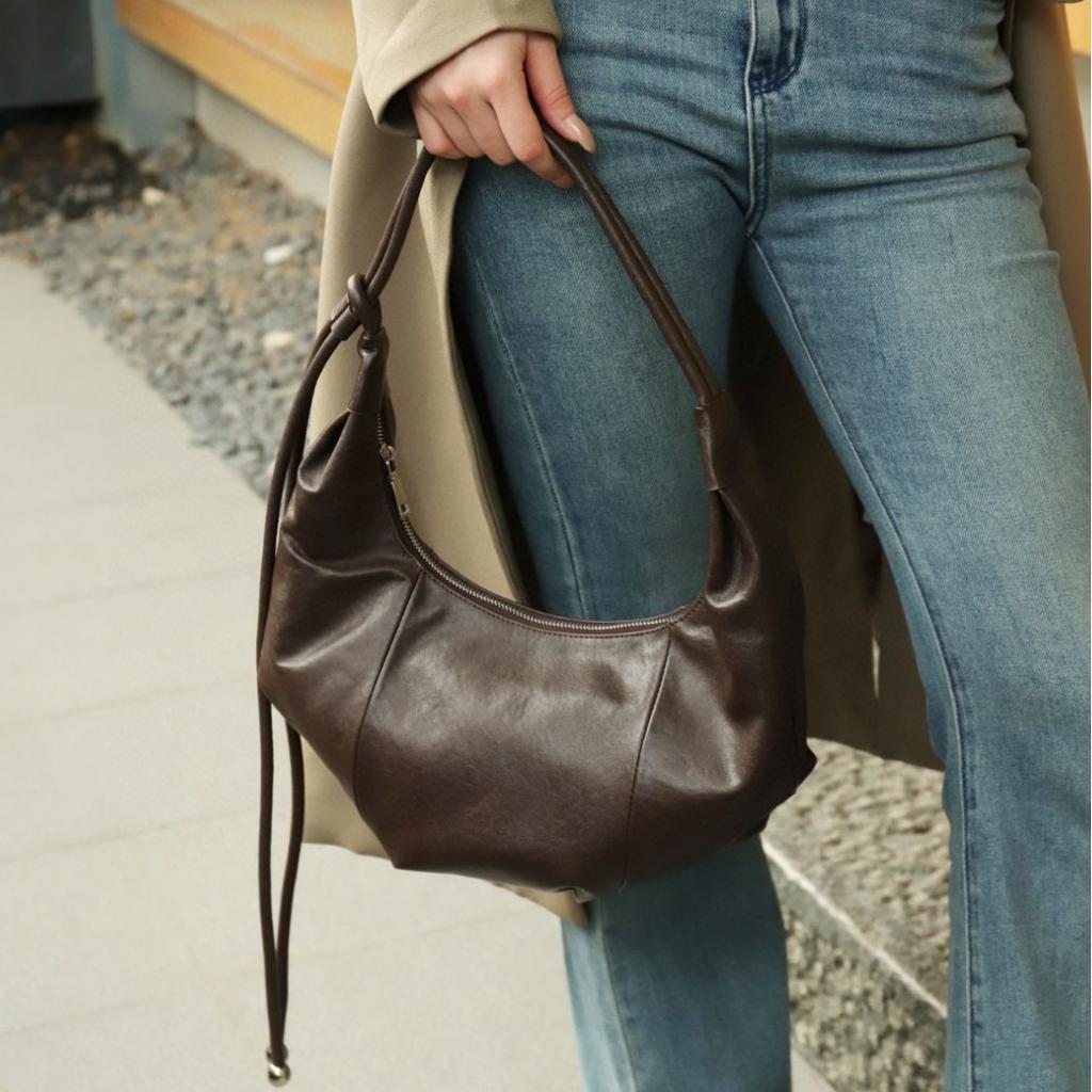 Сумка через плечо из роговой кожи, оригинальный дизайн, сумка через плечо Sense, сумка через подмышку, женская сумка для поездок на работу