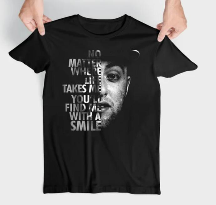 РАСПРОДАЖА футболка Mac Miller, веселый/ подарок МАМЕ// новая, новая годовщина, ЛУЧШЕЕ., Унисекс футболка