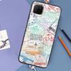 Ретро Открытка Паспортные Штампы Чехол Для Huawei P60 P40 P20 P30 Pro Nova 5T 9 P Smart Honor X8 X9a 50 70 Magic 5 Lite Чехол