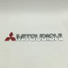 1pcs 3D ABS black/silver for Mitsubishi car letters emblem rear Truck badge sticker Decal styling auto Accessories