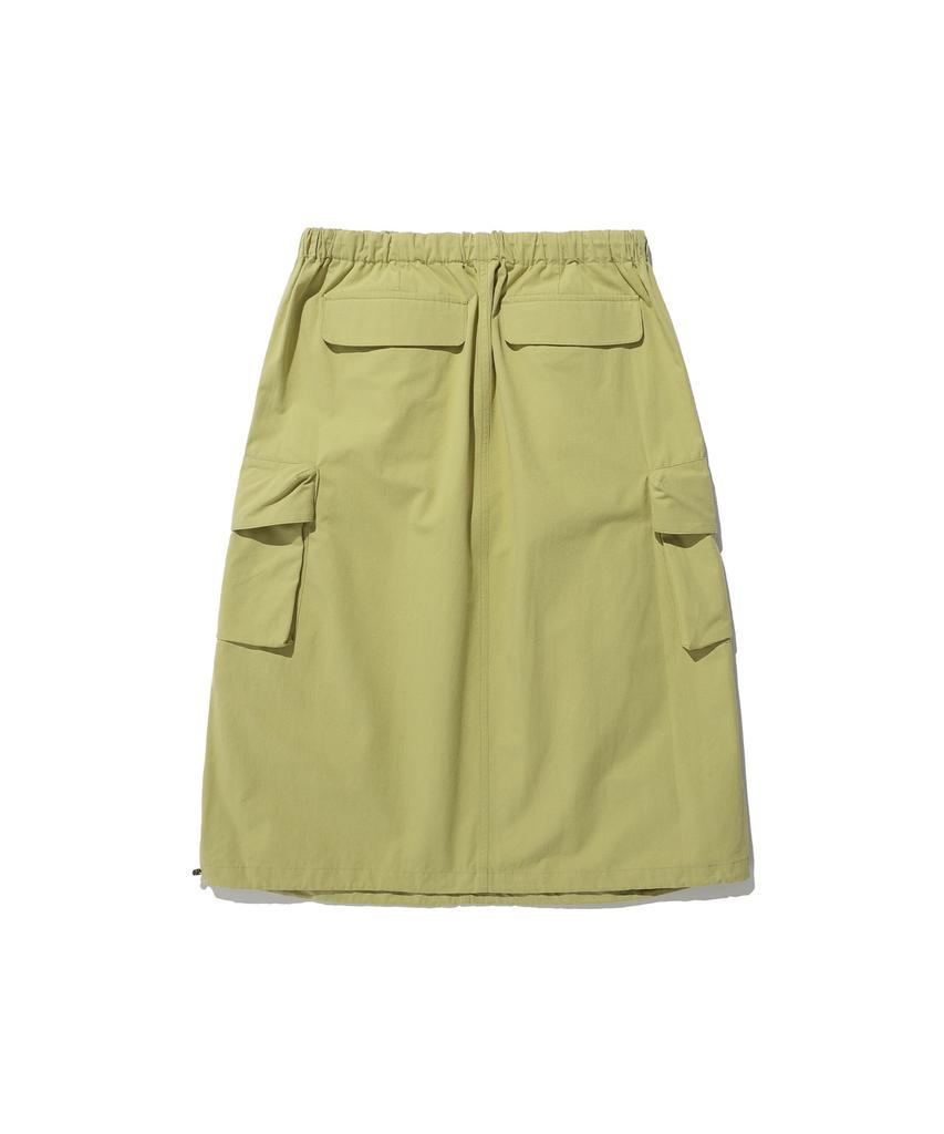 Nice Ghost Club Parachute Midi Skirt_Yellow(Ng2Esupa90A)
