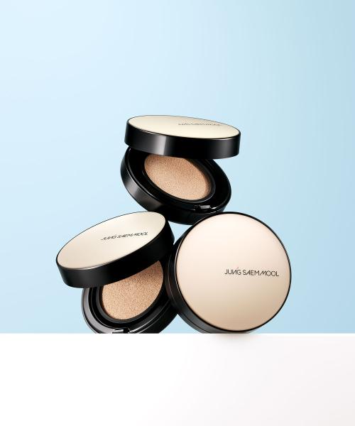 [Jungsaemmool] Jung Saem Mool Essential Skin Nuder Cushion Refill Duo with Tone-Up Base Samples