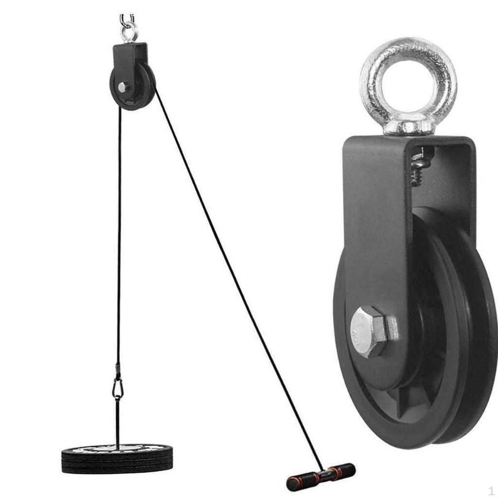 Fitness Pulley Cable Set Extension Wire Lightweight Premium Practical Equipment Replacement