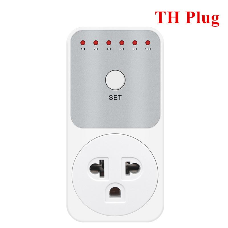 TM04 Электронный таймер LED 16A 1h-10h Таймер обратного отсчета Переключатель Розетка Вилка Таймер для кухонного электроприбора